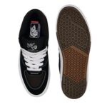 VANS SKATE HALF CAB WAFFLECUP SHOES BLACK WHITE - Image 3