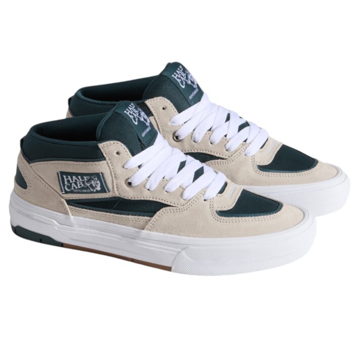 VANS SKATE HALF CAB WAFFLECUP SHOES OATMEAL DEEP TEAL - Εικόνα 2