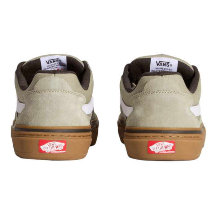 VANS SKATE KYLE WALKER WAFFLECUP SHOES LIGHT GREEN GUM - Image 4
