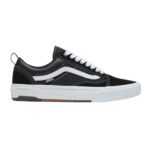 VANS SKATE OLD SKOOL WAFFLECUP SHOES BLACK WHITE