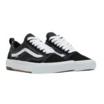 VANS SKATE OLD SKOOL WAFFLECUP SHOES BLACK WHITE - Image 2