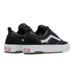 VANS SKATE OLD SKOOL WAFFLECUP SHOES BLACK WHITE - Image 4