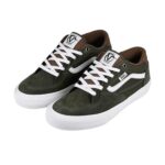 VANS SKATE ROWAN SHOES GREEN BROWN - Image 2