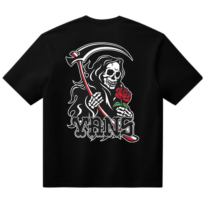 VANS SO LONG REAPER T-SHIRT BLACK - Image 2