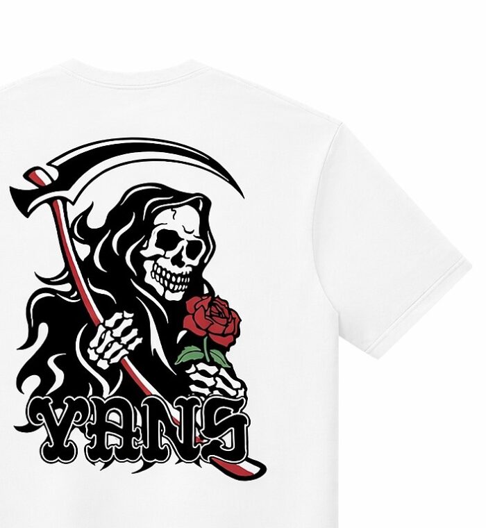 VANS SO LONG REAPER T-SHIRT WHITE - Image 3