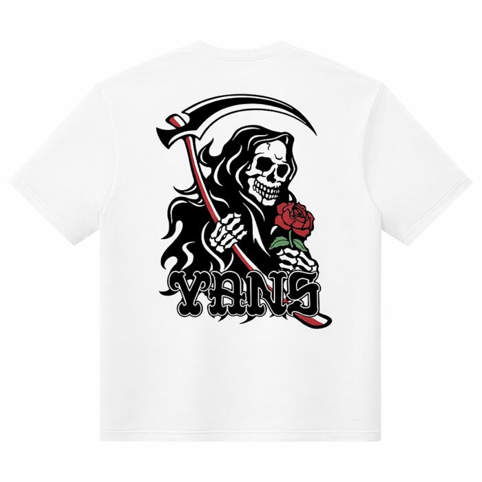 VANS SO LONG REAPER T-SHIRT WHITE - Image 2