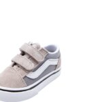 VANS TODDLER OLD SKOOL V SHOES 2-TONE FROST GRAY - Image 3