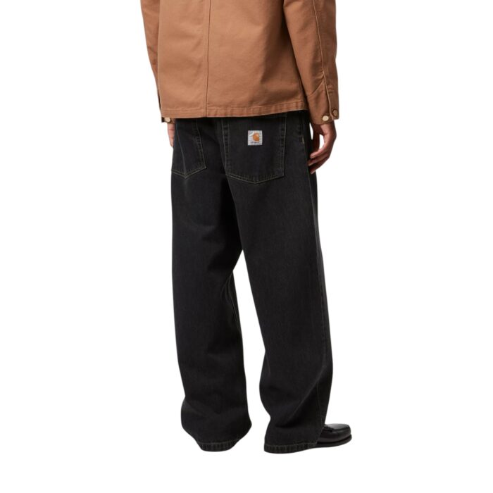 CARHARTT WIP BRANDON PANT BLACK STONE WASHED - Image 2