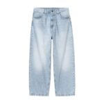 CARHARTT WIP BRANDON PANT BLUE HEAVY WORN BLEACHED - Image 5