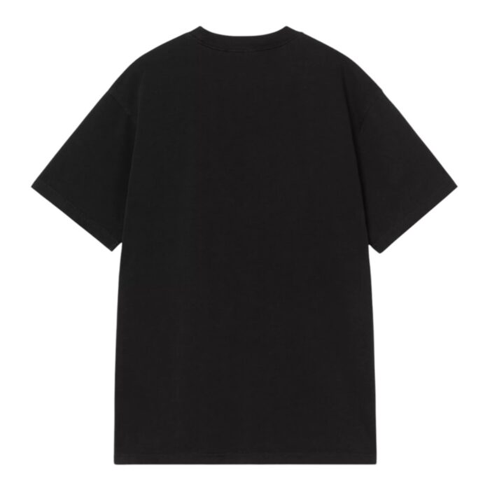 CARHARTT WIP III T-SHIRT BLACK HEAVY STONE WASH - Image 2