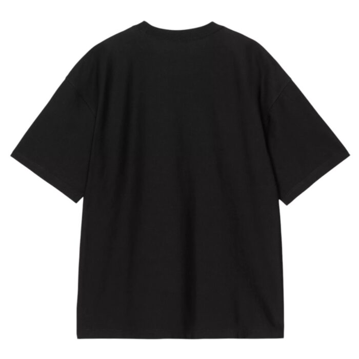 CARHARTT WIP LABEL T-SHIRT BLACK - Image 2