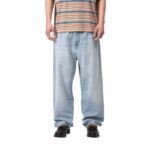 CARHARTT WIP LANDON PANT BLUE HEAVY WORN BLEACHED