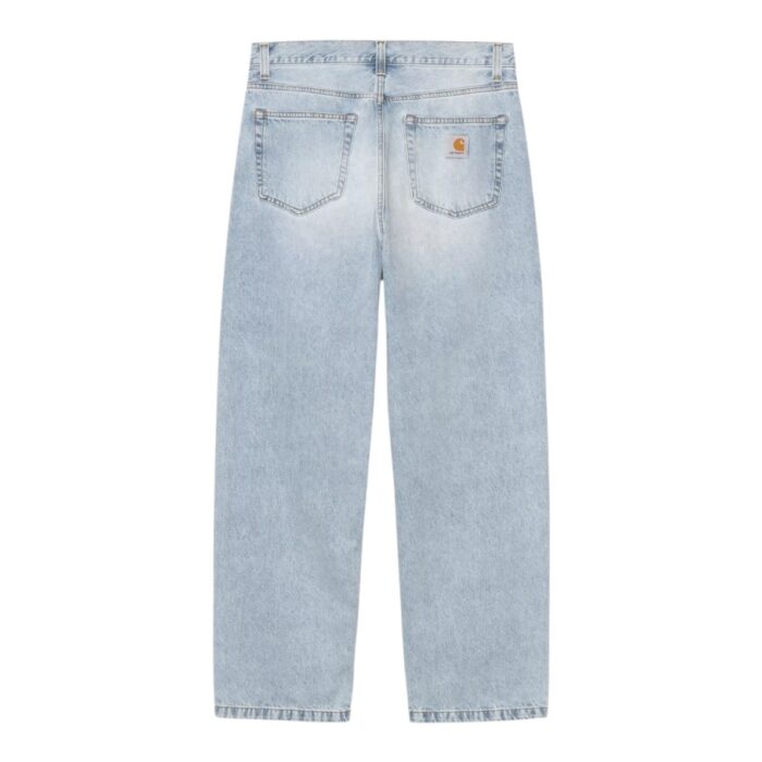 CARHARTT WIP LANDON PANT BLUE HEAVY WORN BLEACHED - Image 6