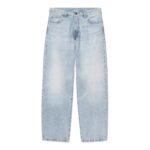 CARHARTT WIP LANDON PANT BLUE HEAVY WORN BLEACHED - Image 5