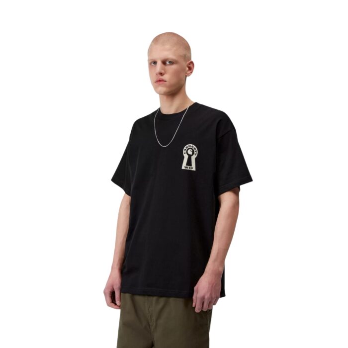 CARHARTT WIP LOCKED T-SHIRT BLACK - Image 3