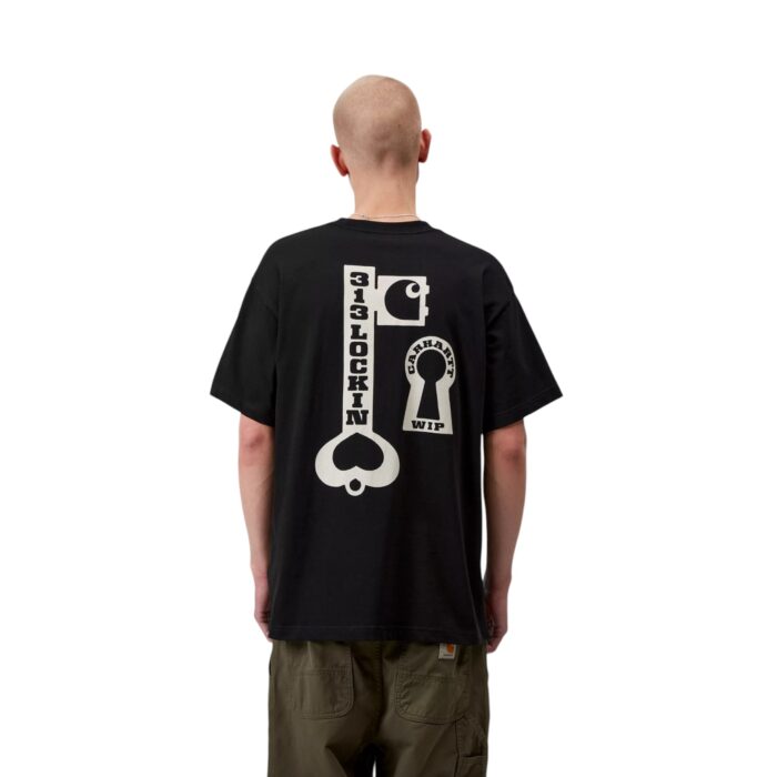 CARHARTT WIP LOCKED T-SHIRT BLACK - Image 4