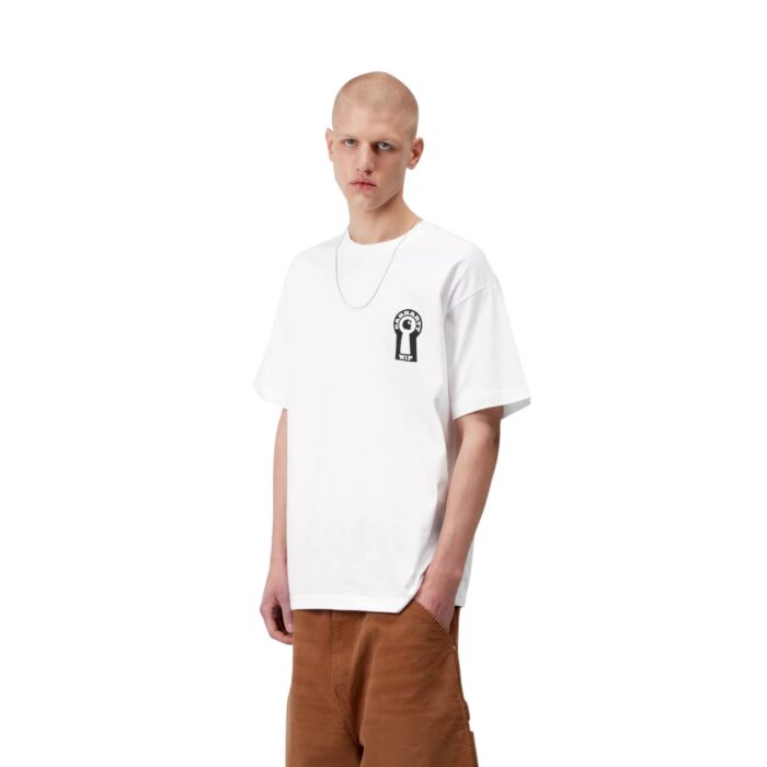 CARHARTT WIP LOCKED T-SHIRT WHITE - Image 3