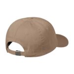 CARHARTT WIP LOGO CAP LEATHER WHITE - Image 2