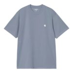 CARHARTT WIP MADISON T-SHIRT VELVET BLUE WHITE
