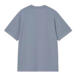 CARHARTT WIP MADISON T-SHIRT VELVET BLUE WHITE - Image 2