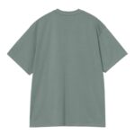 CARHARTT WIP MADISON T-SHIRT VELVET GREEN WHITE - Image 2