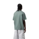 CARHARTT WIP MADISON T-SHIRT VELVET GREEN WHITE - Image 4