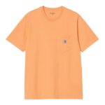 CARHARTT WIP POCKET T-SHIRT GENTLE ORANGE