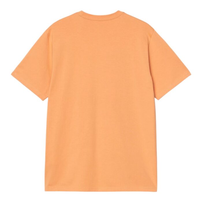 CARHARTT WIP POCKET T-SHIRT GENTLE ORANGE - Image 2