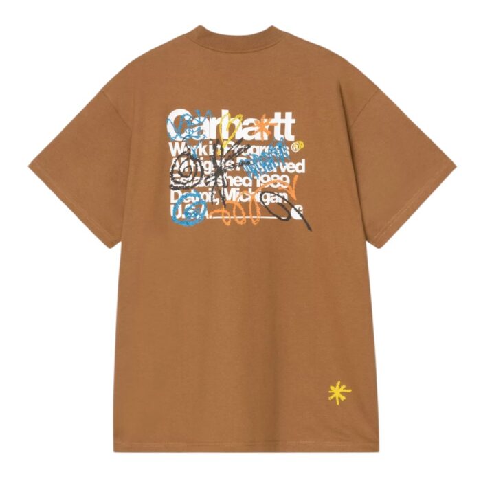 CARHARTT WIP PRIMARY T-SHIRT HAMILTON BROWN - Image 2