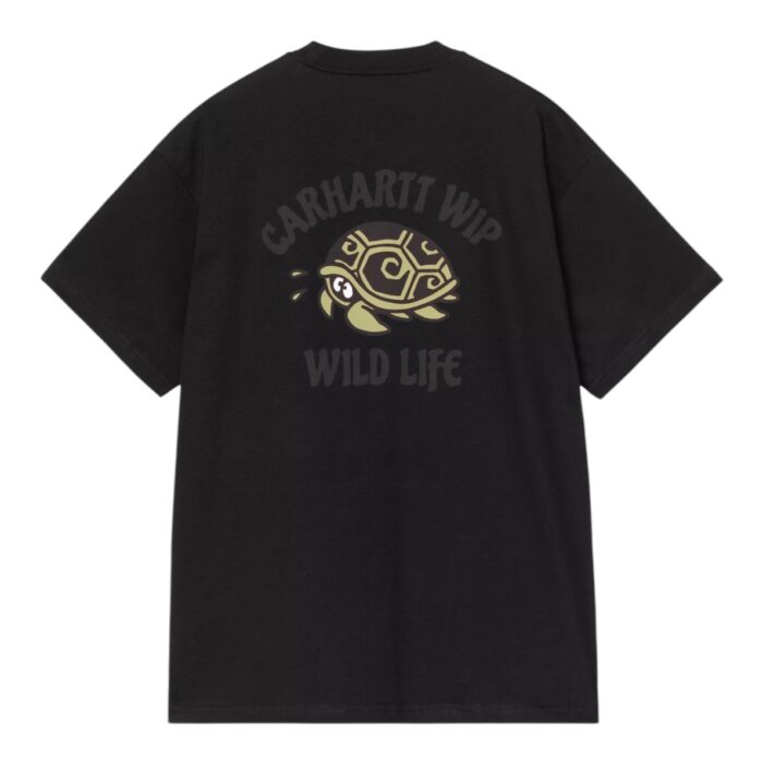 CARHARTT WIP WILD LIFE T-SHIRT BLACK - Image 2