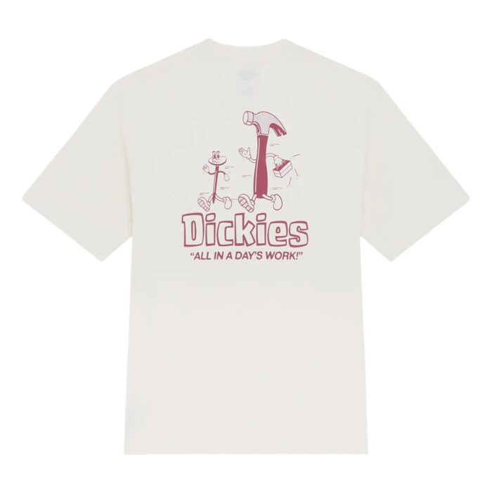 DICKIES FAIRLAWN T-SHIRT EGRET - Image 4