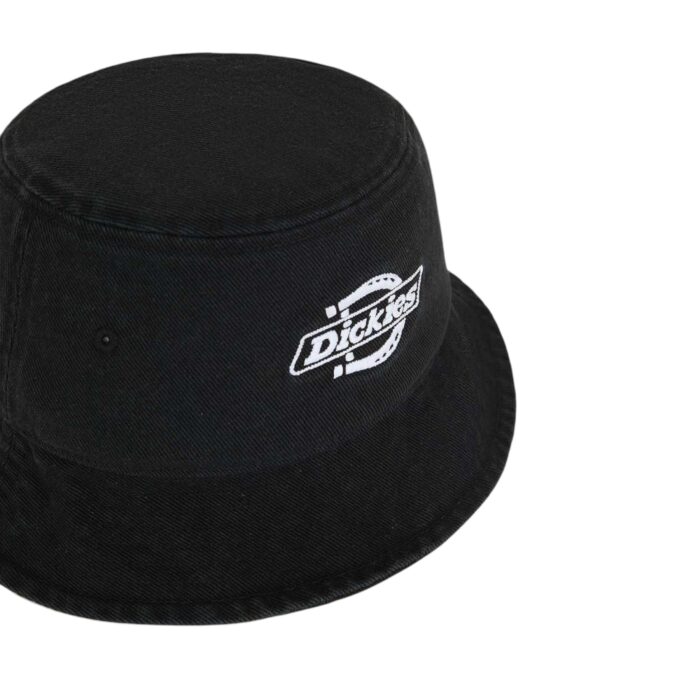 DICKIES LOCKLAND BUCKET HAT BLACK - Image 4