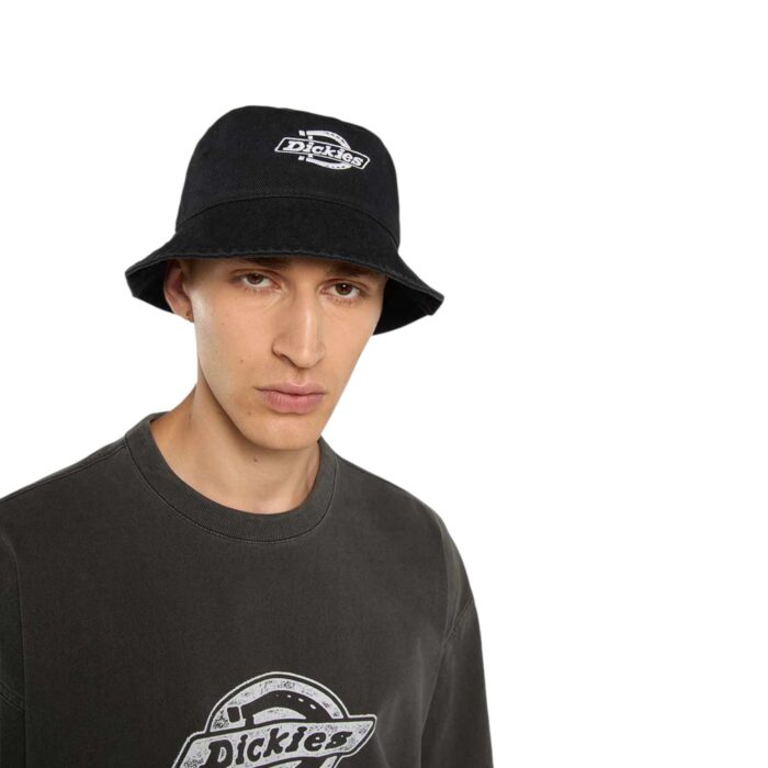 DICKIES LOCKLAND BUCKET HAT BLACK - Image 5