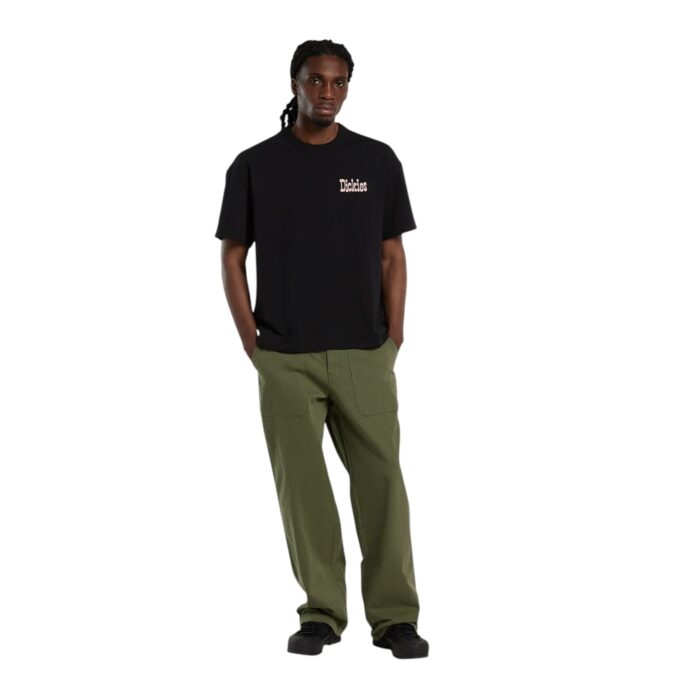 DICKIES POLK T-SHIRT BLACK - Image 7