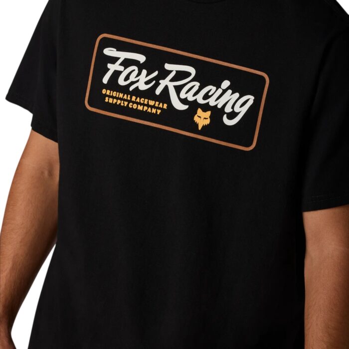 FOX FUEL 195 ORIGINAL T-SHIRT BLACK - Image 5
