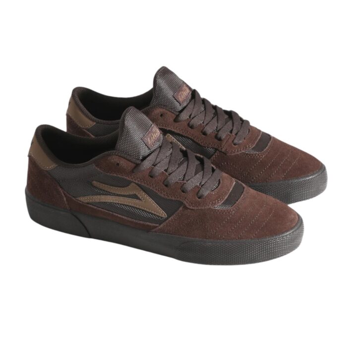 LAKAI CAMBRIDGE SHOES CHESTNUT SUEDE MONOCHROME - Image 2