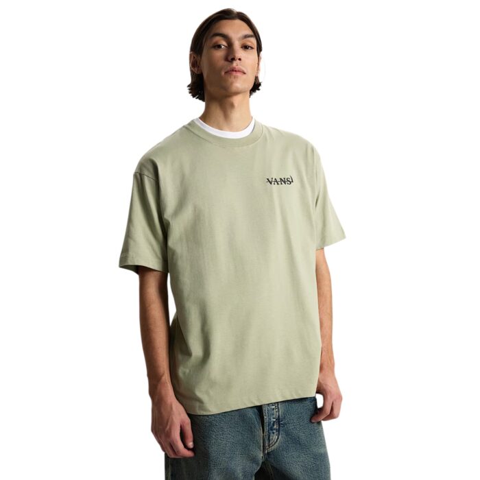 VANS ALL & NOUGHT LOOSE T-SHIRT SOFT SAGE - Image 3