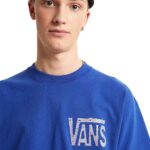 VANS SIDE TALK T-SHIRT ROYAL COBALT - Image 5