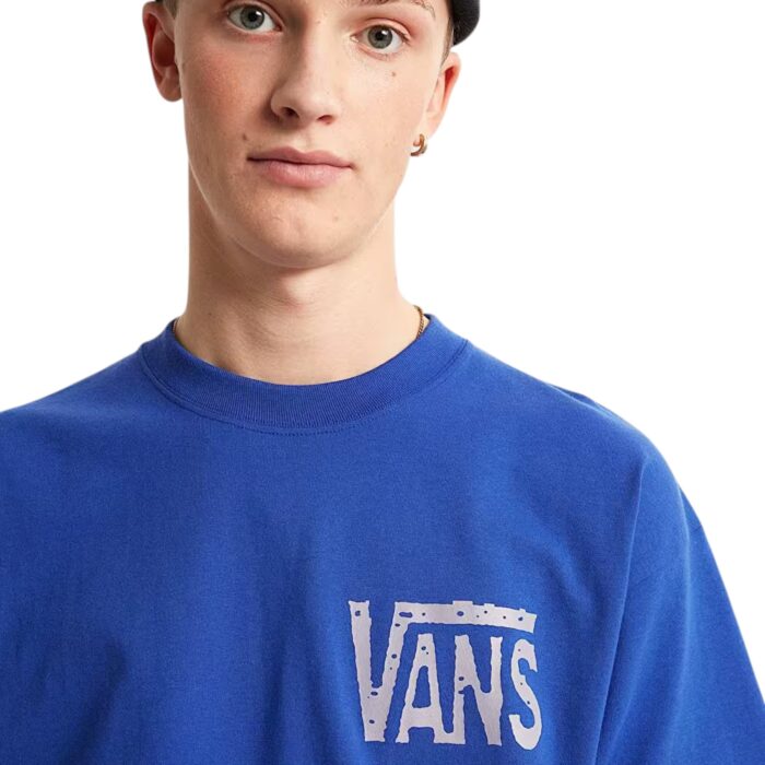 VANS SIDE TALK T-SHIRT ROYAL COBALT - Image 5