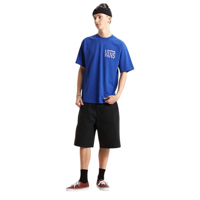 VANS SIDE TALK T-SHIRT ROYAL COBALT - Image 6
