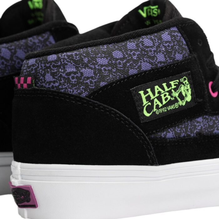 VANS SKATE HALF CAB SHOES ACID AIRBRUSH VIOLET PURPLE - Image 4