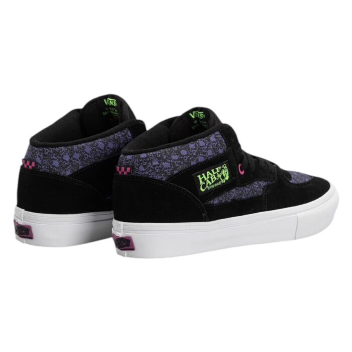 VANS SKATE HALF CAB SHOES ACID AIRBRUSH VIOLET PURPLE - Image 3