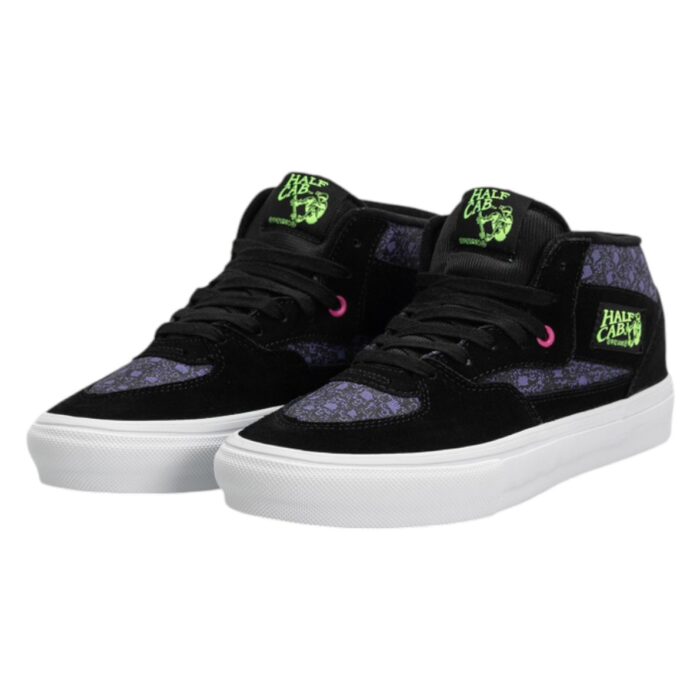 VANS SKATE HALF CAB SHOES ACID AIRBRUSH VIOLET PURPLE - Image 2