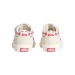 VANS TODDLER OLD SKOOL V SHOES CHANTILLY FLORAL RACING RED - Image 5