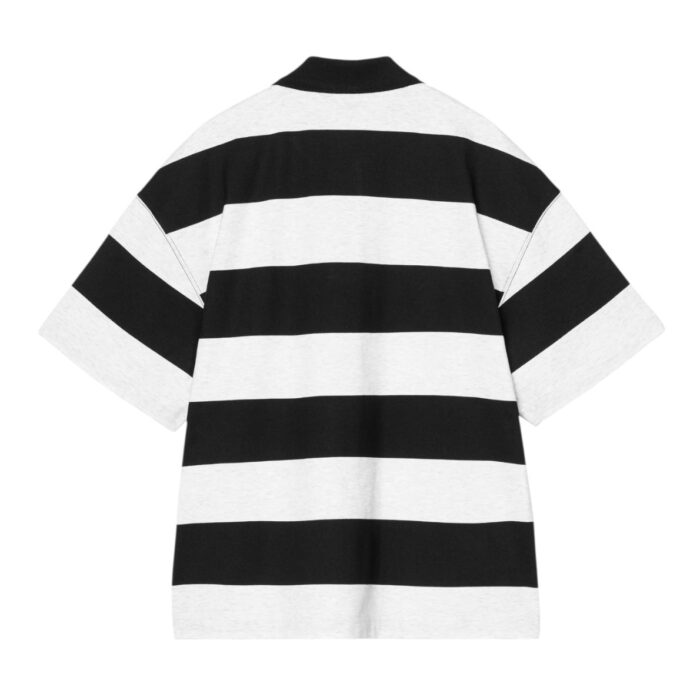 CARHARTT WIP DELRAY POLO DELRAY STRIPE BLACK - Image 2