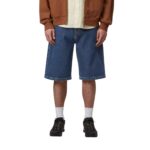 CARHARTT WIP LANGDON SHORT BLUE STONE WASHED