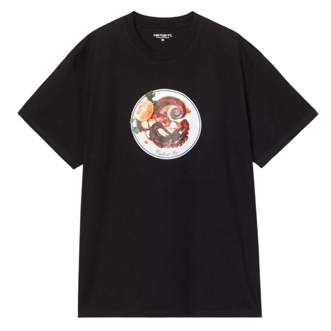 CARHARTT WIP OCTOPUS T-SHIRT BLACK I036217-89-XX M L XL 45E 01 (1)-Photoroom CARHARTT WIP OCTOPUS T-SHIRT BLACK - Image 1