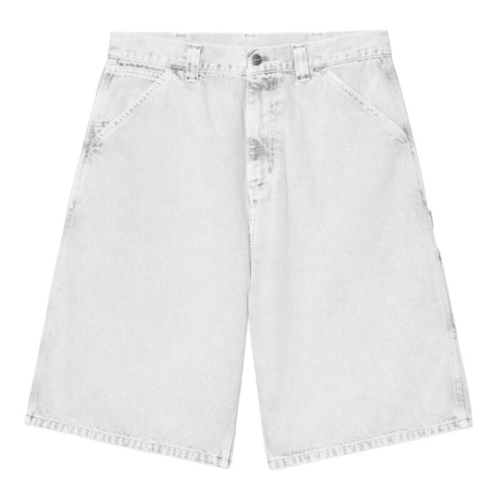 CARHARTT WIP OG SINGLE KNEE SHORT BLACK CHALK WASH - Image 5