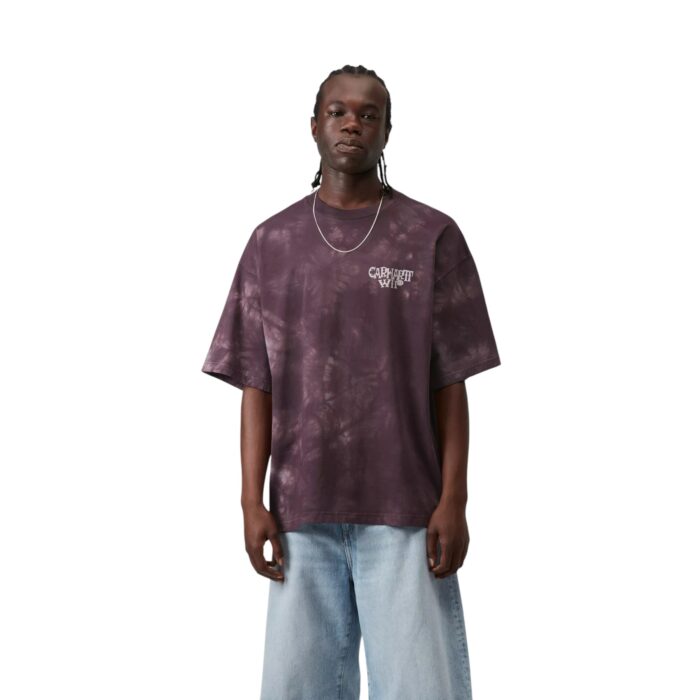 CARHARTT WIP RADIATE T-SHIRT YOSEMITE COZY PURPLE - Image 3