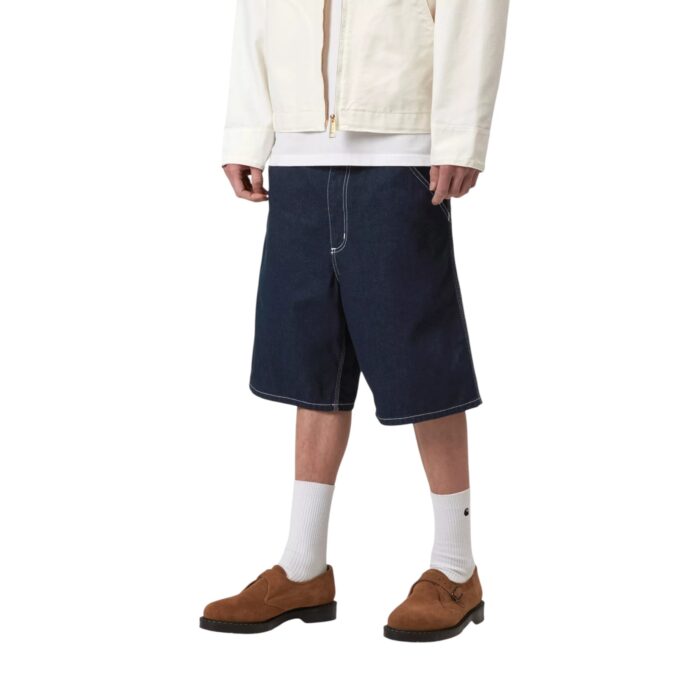 CARHARTT WIP SIMPLE SHORT BLUE STONE WASH - Image 3